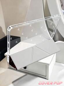 Deep Red, White Bow Tie Tablet Case Compatible With Air 11-Inch M3 2025 / M2 2024, Air 5th Generation 2022 , (A16) 11 Inch 11th Generation 2025,Compatible With Samsung Galaxy Tab,Kindle Paperwhite 12th Gen 2024, Clear Back ,Fashion Pattern Protective Case,Automatic Sleep And Wake-Up Function, Airbag Protection, Suitable For Gifts And Office Use - Multicolor - View 6