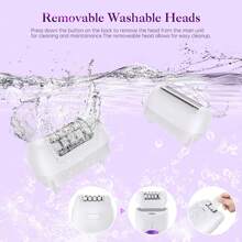 2-In-1 Women's Electric Hair Removal Device With LED Light And USB Charging, Suitable For Legs, Armpits, Bikini Line And Full Body - View 10