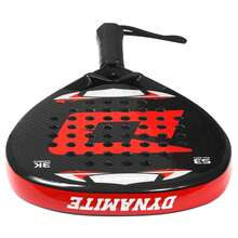 PADEL RACKET 3K CARBON FIBER DYNAMITE PADEL TENNIS DIAMOND RACKET FOR MASTER - Multicolor - View 3