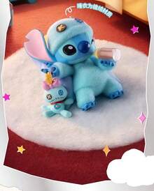 Miniso Stitch Cute Cosplay Series Blind Box Action Figure, Lilo & Stitch Collectible Decor Gift - Multicolor - View 11