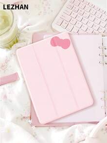 1pc Minimalist Cute Pink/Red Bow Pattern Tablet Protective Case, Compatible With 10th Gen/ (A16) 11 Inch 11th Gen 2025, 10.2 Inch, Pro 11 2021/2020, 9th/8th/7th Gen, Galaxy Tab S6 Lite 10.4 Inch, With Pencil Slot, Anti-Drop, Tablet Stand Case, Romantic Gift For Family And Friends, Valentine's Day, 2026 - Multicolor - View 26