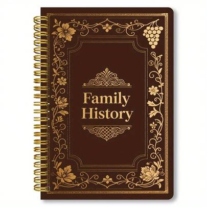 A Record Book For Family History, Featuring A Genealogy Log And An Organizational Chart, Perfect For Those Researching Their For Family And Ancestral Records. This Book Is Designed To Help Preserve For Family Heritage And Measures 5.5X8.3 Inches