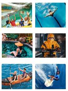 Luminous Glow Waterproof Phone Pouch, Touchscreen, Face Unlock, Suitable For Swimming, Drifting, Transparent Waterproof Phone Case, Beach Essential, Swimming Gear - Waterproof Phone Case - View 6