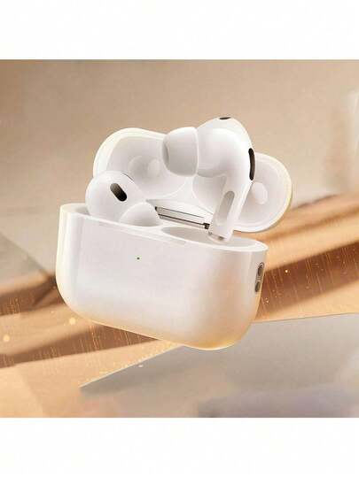 TWS Earbuds, Wireless Earphones, Bluetooth Headphones, Sweat-Resistant White Design, Built-In Microphone For Clear Calls, Comfortable Earbuds, Compatible With IOS And Android Devices - Ideal For Fitness, Running And Daily Use.