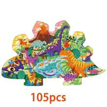 Kinder Papier Tier Puzzles/Eingebaute Schultertasche Aufbewahrung, Mars/Dinosaurier/Ozean Wal 3 Serien, 3-14 Jahre alt Fokus Training Hardcore Lernspielzeug, zertifiziertes Geburtstagsgeschenk, Feinmotorik Spielzeug. Tischdekoration/Wandkunst. Reise Puzzle. Familien Spieleabend - Vielfältig - Übersicht 17