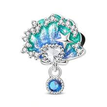 1 Piece Silver Plated Ocean Series - Shell Sea Star Turtle Sail Pendant Suitable For 3mm Original Bracelet Necklace DIY Bead Making Women's Daily Gift Birthday Party Festival Gift - Multicolor - View 15