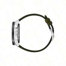 CITIZEN Reloj de hombre Promaster Series con movimiento de cuarzo luminoso y resistente al agua, esfera negra, movimiento híbrido japonés y coreano, modelo BJ7138-04E - Verde - Ver 3