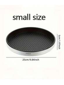 1pc 360° Rotating Spice Rack Turntable Cupboard Pantry Cabinet Organizer Non-Slip Condiment Holder Shelf Kitchen Storage Tray - Multicolor - View 10