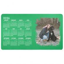 1PC Personalized Photo Calendar Large Mouse Pad With Stitched Edges, Custom Rectangle Mousepad Gift For Friend Girlfriend Boyfriend, Perfect Boy Gift For Birthday, Anniversary, Valentine's Day, 2026 Back-To-School Season - 23.6" X 13.8" - 05 - View 1