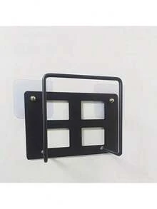 1pc/2pcs Multi-Functional WIFI Router And Set-Top Box Bracket And Accessories. This No-Drill Wall Mount Bracket Has Strong Load-Bearing Capacity And A Spacious Platform. Suitable For Storing WIFI Routers, Set-Top Boxes, Modems, And Office Supplies. Applicable For Living Room, Bathroom, Dorm, And Home Office, A Practical Daily Household Essential, Also A Great Back-To-School Gift. - Universal Version - View 22