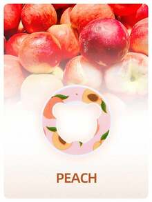 1pc Fruit Flavored Water Cup Ring, Cute Bear Shaped Fruit Scented Water Ring, Creative & Interesting Fruit Fragrance Ring That Won't Change Water Taste But Add Aroma - Multicolor - View 28