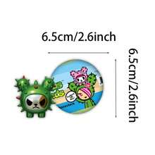 Cactus Friends Officially Licensed Blind Box Toys Blind Bag 3D Collectible Figurines Anime Figure Miniatures Home Decor Action Figures And Statues Random Characters Set Tokidoki - Green - View 2