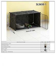 DIY Modular Multi-Layer Cat Cage Villa With Climbing Ladder, Indoor Pet Fence Kitten Cage - Multicolor - View 20