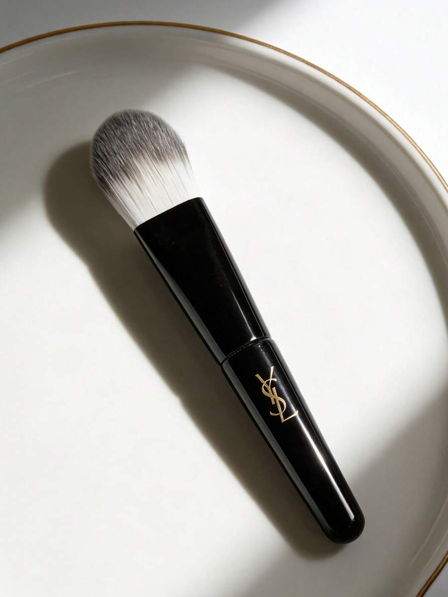 Yves Saint Laurent 化妆刷、美容刷、黑色刷子、专业刷子 - 黑色 - 查看 1