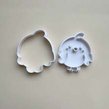 3D Cute Rabbit & Chick Cookie Cutter Mold, Easter Cartoon Rabbit Fondant Cookie Cutter, Easter Element Pattern Cookie Mold, DIY Kitchen Baking Tool - View 6