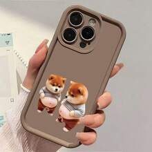 スマホケース - なドゥドゥ柴犬ハンドルのスマホケースは耐久性があり、 11から16 Pro MAXまで対応しています。 軽量で持続するち運びが簡単単で、分解するも簡単です。 これは、家族や友人への晴れらしい贈呈り物になります。 - 冷たいコーヒー色 - チェックする 1