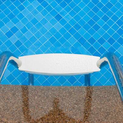 3件套重型塑料游泳池梯子踏板，适用于大多数地上和地下游泳池梯子，配有6颗螺丝（白色）