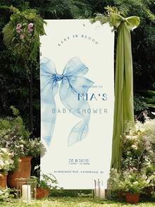 Customized Welcome Banner - Personalized Name/Date/Text And Logo, Multi-Size Suitable For Wedding, Party, Birthday - Durable Flag With Name, Date And Information - Wedding, Bridal Shower And Decor - Multicolor - View 5