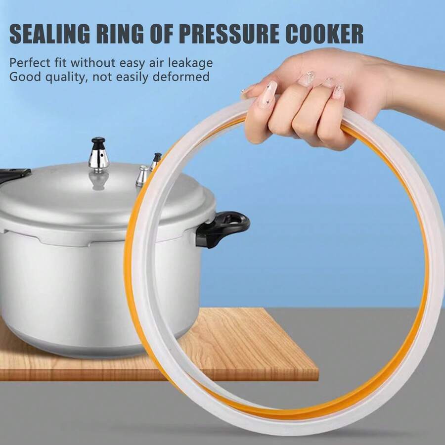 Pressure Cooker Sealing Ring Heat Resistant Dishwasher Sealing Ring For Pressure Cooker Replacement Parts - White - View 1