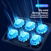 Lenovo 散熱支架 可調式風力 人體工學設計 8檔高度調整 防滑矽膠托墊保護電腦 提升辦公舒適度 廣泛筆記本相容 - 查看 7