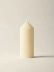 白色尖头圆柱形蜡烛，装饰蜡烛套装，蜡烛装饰，家居装饰蜡烛，圣诞锥形蜡烛，婚礼圣诞装饰，房间装饰 - 均碼 - 查看 14