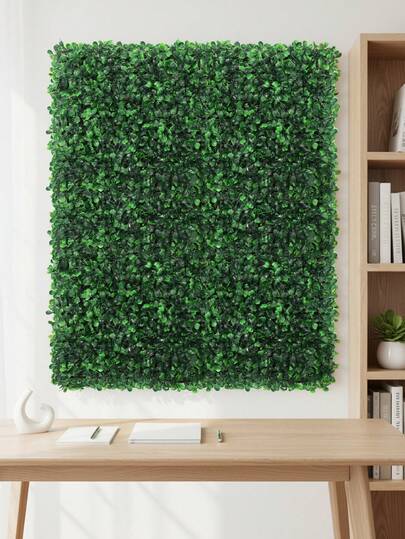 4 PEÇAS Grama Artificial, Gramado, Grama, Grama de Milão, Buxo, 25 cm (9,84 polegadas), Alta Densidade, Material PE, Decorações Verdes, Fácil de Instalar, Temporada de Casamento, Fácil de Remover, Decorações de Jardim, Decorações de Piscina, Decorações de Dormitório Escolar Escritório, Decorações de Festa, Evento, Aniversário, Decorações de Casa, Hotel, Restaurante, Sala de Estar, Quarto, Casamento, Festa, Cozinha, Jardim