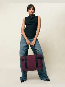 Misako Travel Tote Backpacks - Black - View 2