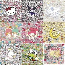 Sanrio 200/100/50张全新三丽鸥贴纸 Hello Kitty贴纸 Kuromi My Melody可爱贴纸 笔记本电脑贴膜 卡哇伊贴纸 - 肉桂狗(50隻) - 查看 1