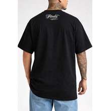 Mens Old School Lowrider Chicano Art T-Shirt HeavyWeight 7.5 Oz 100% Cotton Retro Graphic Tshirt - 黑色 - 查看 4