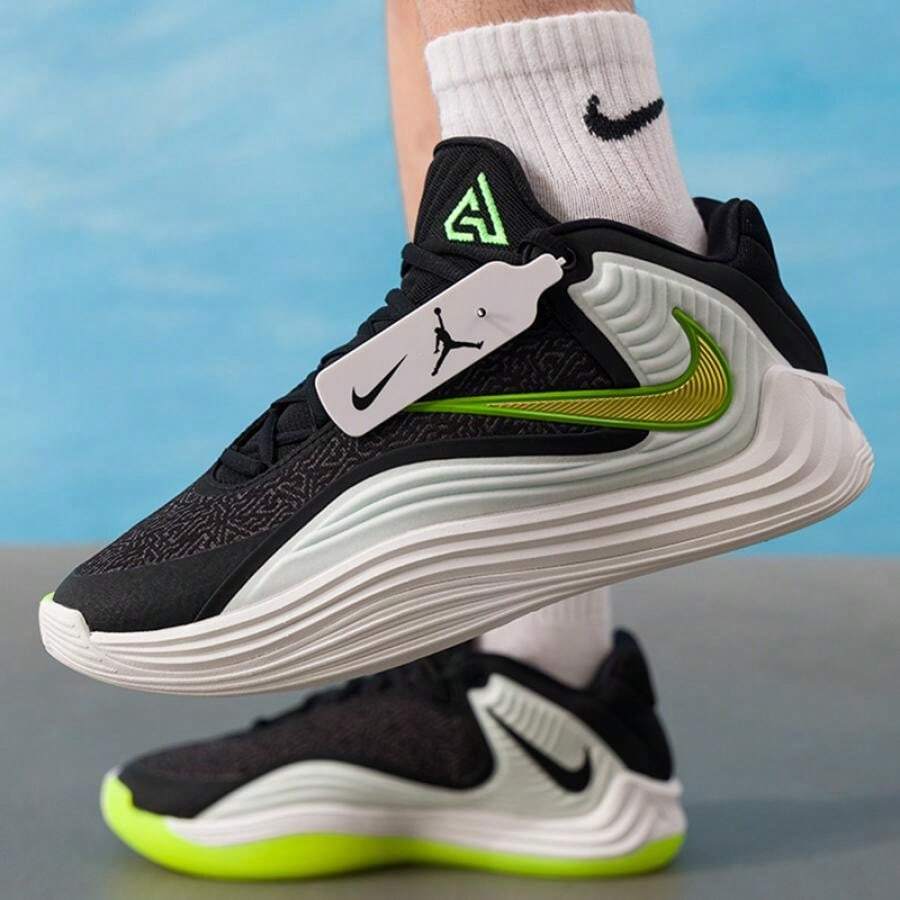 Nike Giày bóng rổ nam GIANNIS FREAK 7 EP, giày thể thao thường ngày nhẹ, thoải mái, giảm sốc HF3451-005 - Đen/Xám - Xem 1