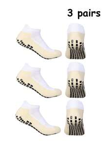 Men's Short Football Socks, Professional Match Towel Bottom Socks, Non-Slip Boat Socks For Fitness Training And Running - Multicolor - View 11
