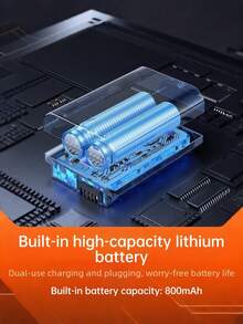 1 pieza Lámpara de escritorio LED con abrazadera y 3 niveles de brillo ajustables, recargable con batería de 800mAh, regulable, con control remoto, carga USB, se puede colocar con abrazadera o de pie, adecuada para oficina, estudiantes y lectura - luz roja blanca - Ver 8