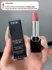 Son môi Rouge Dior #727 Satin cỡ du lịch | Son môi cao cấp dưỡng ẩm, lâu trôi - 1.6g/0.06oz - #727 - Xem 2