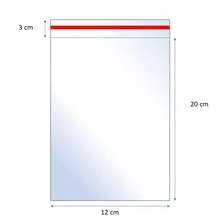 Bolsas de Celofán con adhesivo - 12x20 - Ver 2