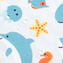 Pack Of 3 Small Wet Bags Waterproof Hanging Sanitary Pads With Single Zipper Pocket 18x15 Cm. - Multicolor - View 7