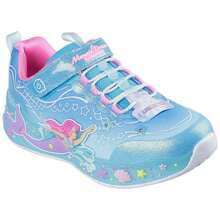 Skechers Scarpe 303060LBLMT per Ragazze colore Blu - Blu - Visualizzare 5