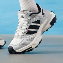 Adidas Giày casual nam nữ, giày thể thao đơn giản và thoải mái kiểu "Dad Shoes", giày thể thao nhẹ kiểu Mecha XLG STORM EDGE JS0059 - Trắng sáng/đen/xám nhạt - Xem 8