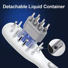 Hailicare 三合一EMS红蓝紫光头皮按摩器 | 多功能振动生发梳 | USB充电式防脱发护发工具 - 查看 7