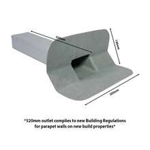 Grp Roofing Outlets(Through Wall) - B - View 1