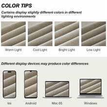 6 Panels Natural Pinch Pleated Semi-Shading Curtains Textured Linen Blended Window Curtains For Living Room Bedroom Pinch Pleat Drapes With Hooks - Lanh - Xem 9
