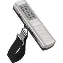 Báscula de equipaje de mano sin batería, 110 lbs/50 kg Báscula colgante digital portátil para equipajes, maletas, mochilas y bol - A - Ver 2