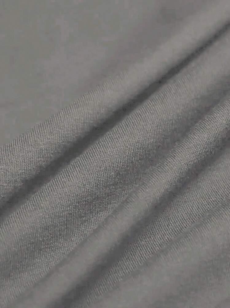 Men's Ecko T- Shirt And Shorts Set- Gray Rhino Graphic- Street Style-  Fashion, Ideal For Those Who Love Urban Aesthetics. - 灰色 - 查看 4