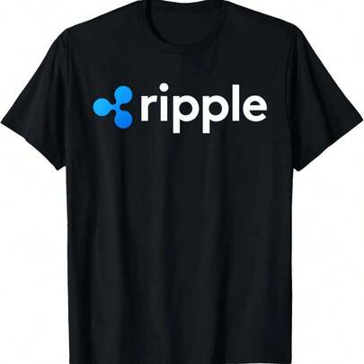Ripple Logo Crypto XRP Coin Cryptocurrencies T-Shirt