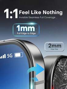 Tempered Glass Screen Protector 3pcs Tempered Glass Screen Protector Compatible With IPhone 17/17 Pro/17 Pro Max/17 Air/16/16 Plus/16 Pro/16 Pro Max/15/14/13/12/11 Pro Max/X/XS/XR/Mini/7/8/14 Plus, Also Fits 14/15 Pro Max. 2025 Upgraded 9H+ Hardness Tempered Glass Spring Birthday Gift - Clear - View 5