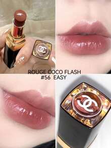 CHANEL Rouge Coco Flash #56 唇膏 - 滋润持久，不晕染，1.5克，日常百搭，提亮唇色，情人节女友礼物，派对必备 - #56 - 查看 1