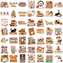 50/200PCS Aesthetics Bookish Popular Graffiti Creative Stickers Decorative DIY Phone Cases, Diaries, Helmets, Water Bottles, Laptops, And Other Waterproof Gifts. Scrapbook Supplies Stationery Funny Stickers - 1 Set - View 9