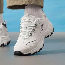 Skechers Men's Casual Shoes D'LITES Series Fashion Lace-Up Sneakers, Lightweight And Comfortable Athletic Leisure Shoes - Light Grey - View 10