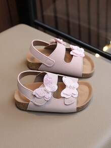 Children's Shoes, Summer Girls' Sandals, Boys' Roman Shoes, Kids' Beach Shoes, Baby Shoes - Pink - View 6