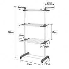 Drying Rack - Grayish White - View 9