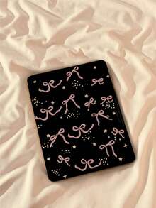 1pc IPad 10/9/11 2025 Double-Sided HD Print Pink Bow Pattern Tablet Protective Case, Transparent Acrylic Back Cover, 2026 New Model, Auto Wake/Sleep, Multi-Angle Stand With Pen Slot, Essential For Office And Study, Non-Magnetic Protective Cover - Multicolor - View 6